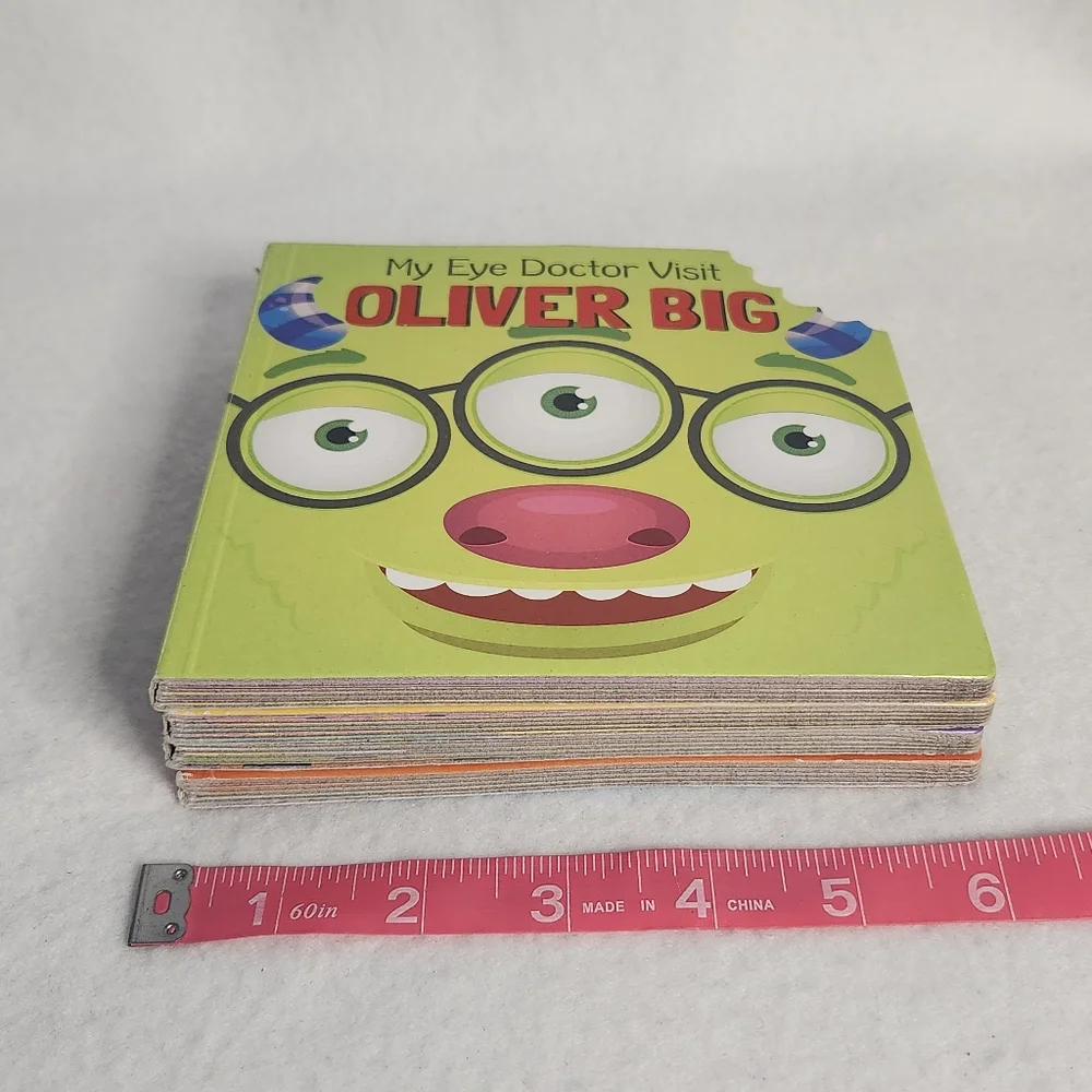 4-Pack Book Bundle Set My Doctor Visits The Big Family Series Books For Children